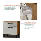 Cozinha Compacta Zoe 6 Portas E 1 Gaveta Freijó/jade