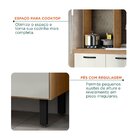 Cozinha Compacta Zoe 6 Portas E 1 Gaveta Freijó/jade