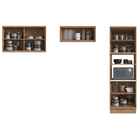 Cozinha Completa 07 Portas 02 Nichos 100% Mdf Ten Ph3043/45/4