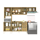 Cozinha Completa 09 Portas E 02 Gavetas Dani Carvalho Sallêto