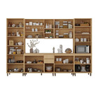 Cozinha Completa 100 Mdf 6 Peças Com Espaço Para Micro-ondas