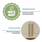 Cozinha Completa 100% Mdf 4 Peças 11 Portas 2 Gavetas 270cm E