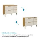 Cozinha Completa 100% Mdf 4 Peças 11 Portas 2 Gavetas 270cm E