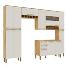 Cozinha Completa 100% Mdf 5 Peças 13 Portas 2 Gavetas Com Tam