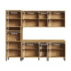 Cozinha Completa 100% Mdf 5 Peças 13 Portas E Tampo 270cm  No