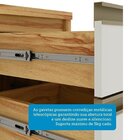 Cozinha Completa 100% Mdf 7 Peças 16 Portas Com Vidro E Tampo