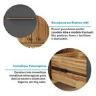 Cozinha Completa 100% Mdf 7 Peças 16 Portas E Tampo 385cm Nor