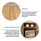 Cozinha Completa 100% Mdf 7 Peças Com 16 Portas E Tampo 385cm