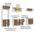 Cozinha Completa 100% Mdf Madesa Acordes 270007 Com Armário E