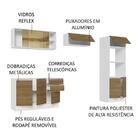 Cozinha Completa 100% Mdf Madesa Acordes 270008 Com Armário E