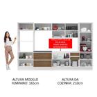 Cozinha Completa 100% Mdf Madesa Acordes 330005 Com Armário E