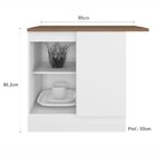 Cozinha Completa 10 Peças 18 Portas 2 Gavetas Com Torre Quent