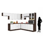 Cozinha Completa 10 Peças 18 Portas 2 Gavetas Com Torre Quent