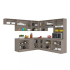 Cozinha Completa 10 Peças, 18 Portas Unna Poliman