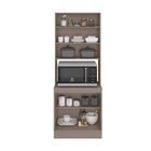 Cozinha Completa 10 Peças 21 Portas 2 Gavetas 1 Nicho Para Fo