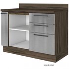 Cozinha Completa 10 Peças Com Acabamento Em Aço Inox Gourmet