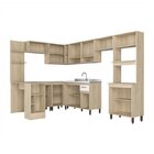 Cozinha Completa 10 Peças Sem Tampo 16 Portas 1 Gaveta Júlia