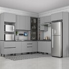 Cozinha Completa 11 Peças Com Aéreo E Canto Reto Belize Henn