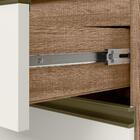 Cozinha Completa 11 Portas 4 Gavetas 100% Mdf Vidro Reflecta