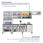 Cozinha Completa 12 Portas 3 Gavetas Atenas  Branco