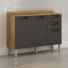 Cozinha Completa 1 Balcão 1 Armário Bella Sallêto Móveis