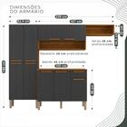 Cozinha Completa 1 Paneleiro 1 Balcão E 2 Aéreos Madri Sallêt