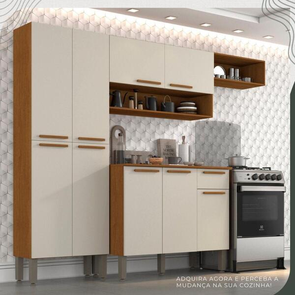 Cozinha Completa 1 Paneleiro 1 Balcão E 2 Aéreos Madri Sallêt