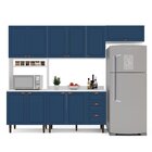 Cozinha Completa 280cm Com Tampo 4 Peças Pérola Yescasa Branc