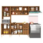 Cozinha Completa 2 Armário Aéreo 1 Paneleiro 1 Balcão Bella S