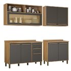 Cozinha Completa 2 Armários Aéreos E 2 Balcões Salvador Cinam