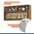 Cozinha Completa 2 Armários Aéreos E 2 Balcões Salvador Cinam