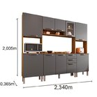 Cozinha Completa 2 Paneleiro 1 Torre 1 Balcão 1 Armário Aéreo