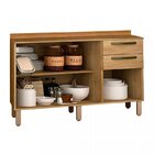 Cozinha Completa 2 Peças 5 Portas 2 Gavetas Bella Sallêto Móv