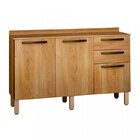 Cozinha Completa 2 Peças 5 Portas 2 Gavetas Bella Sallêto Móv