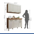Cozinha Completa 2 Peças 6 Portas 1 Gaveta Suprema Yescasa Ci
