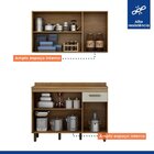 Cozinha Completa 2 Peças 6 Portas 1 Gaveta Suprema Yescasa Ci