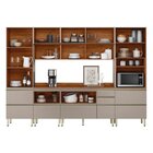 Cozinha Completa 310cm X 218,5cm Aéreo Rft Pnl E Crt 6 Peças