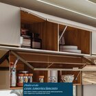 Cozinha Completa 330cm X 218,5cm Aéreo Mdf Pnl E Crt 6 Peças