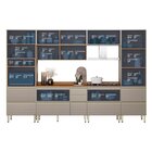 Cozinha Completa 330cm X 218,5cm Aéreo Rpd Pnl E Crt 6 Peças