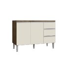 Cozinha Completa 3 Balções 3 Armários Aéreos E 2 Nichos Athena