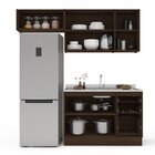 Cozinha Completa 3 Módulos 6 Portas 3 Gavetas Sem Tampo Campa