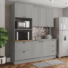 Cozinha Completa 3 Peças 100% Mdf Com Torre Quente Americana