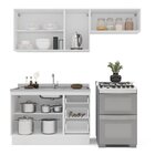 Cozinha Completa 3 Peças 224,5cm X 200cm Meena Branco