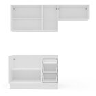 Cozinha Completa 3 Peças 224,5cm X 200cm Meena Branco