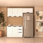 Cozinha Completa 3 Peças 224,5cm X 200cm Meena Branco