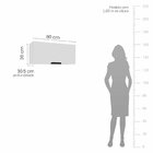 Cozinha Completa 3 Peças 224,5cm X 270cm Meena Branco