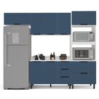 Cozinha Completa 3 Peças 224,5cm X 270cm Meena Branco/azul