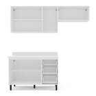 Cozinha Completa 3 Peças 224,5cmx200cm Amara Branco