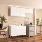 Cozinha Completa 3 Peças 224cmx200cm Branco