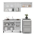 Cozinha Completa 3 Peças 224cmx200cm Branco